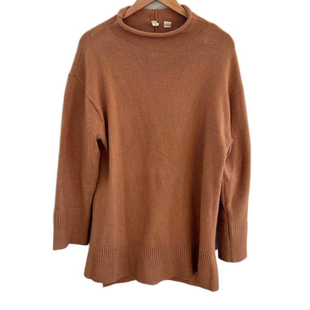 Anthropologie Warm Brown Sweater